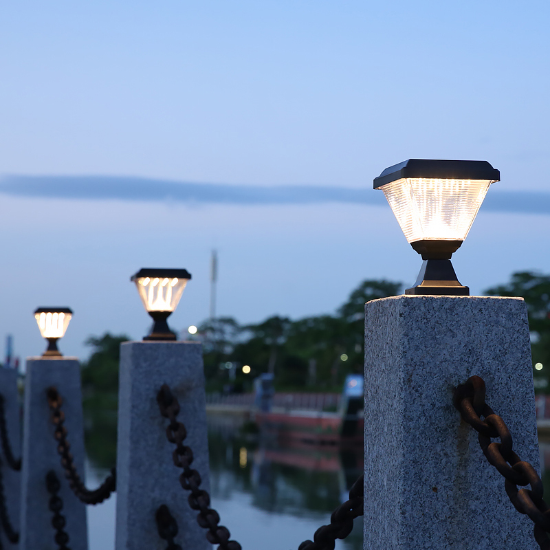 小四方柱頭燈  批發