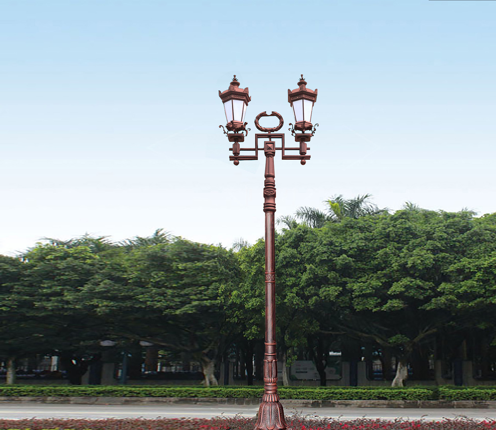 雙頭庭院燈  廠家